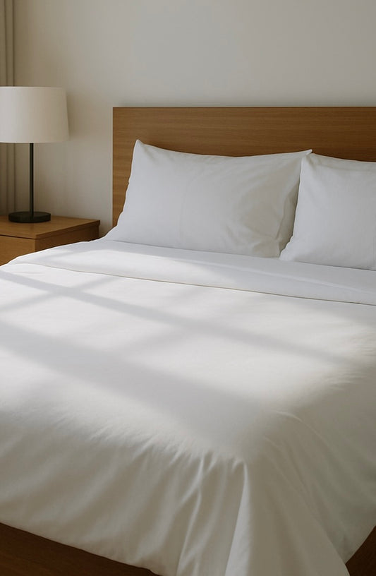 These AI-designed fitted bedsheets are made to feel as comfortable as your favourite stretchy jeans — smooth, flexible, and easy to fit. They’re designed to protect your mattress, reduce laundry, and help you avoid those awkward “oh no…” moments. Beautifu